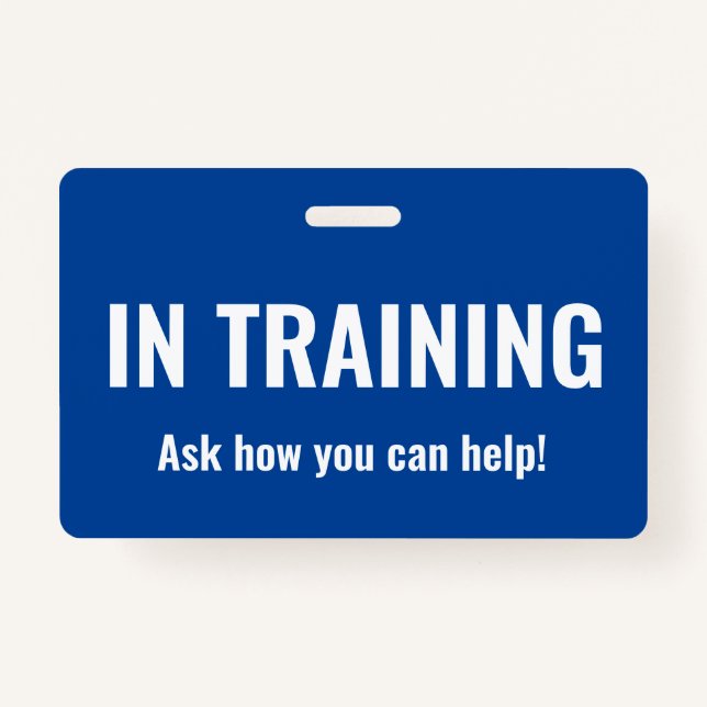 Badge En formation (Devant)