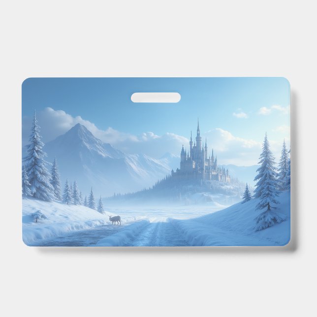 Badge en plastique de style congelé (Avant)