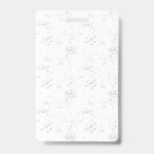 Badge en plastique personnalisé pour école et évén