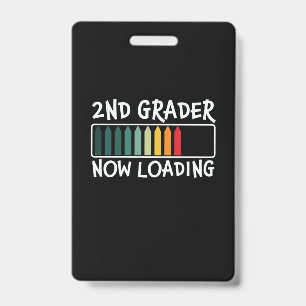 Badge Enseignant de 2e année 2e année Chargement en cour