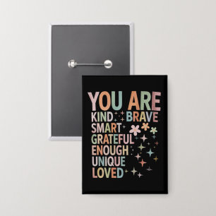 Badge Enseignant Motivationnel Premier Jour de Rentrée d