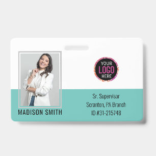 Badge Entreprise de Cartes d'Identification Personnalisé