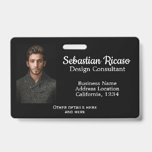 Badge Entreprise personnalisée