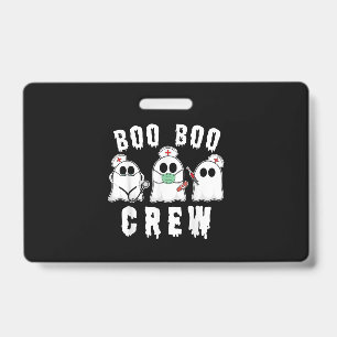 Badge Équipage Boo Boo Costume de fantôme d'infirmière d