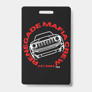 Badge Équipe Mafia Renégat