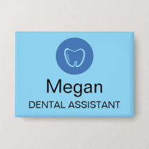 Étiquette moderne pour assistant dentaire professi