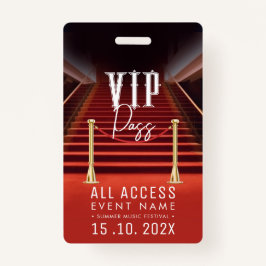 Badge Événement VIP All Access