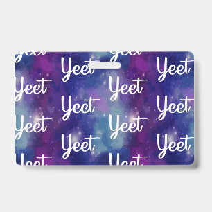 Badge Expression Yeet Espace Galaxie Exclamation