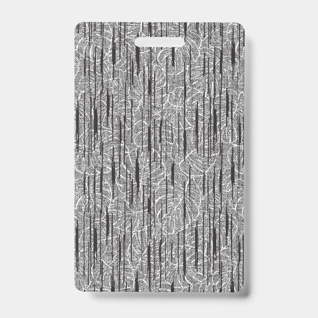 Badge Fabric Floral Pattern Interior Design Wallpaper (Face)