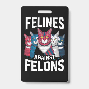 Badge Félins Contre les Criminels 