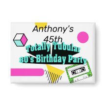 Fête d'anniversaire des années 80