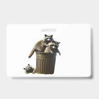 Badge Fête des Raton Laveurs