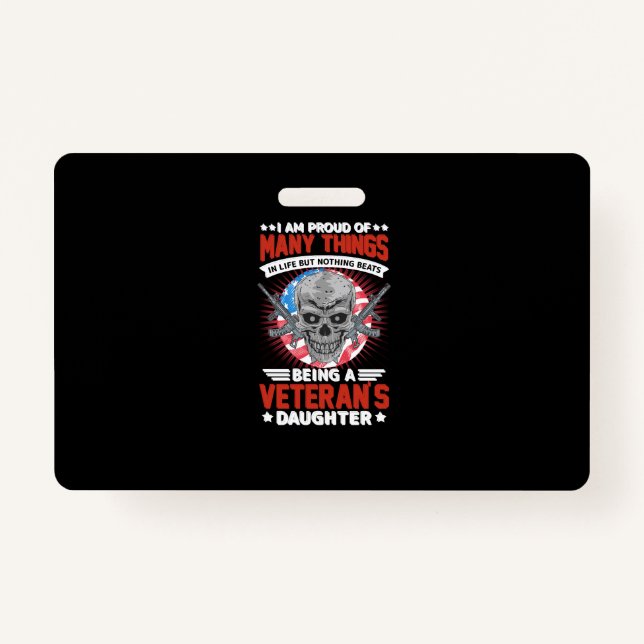 Badge fille vétéran (Devant)