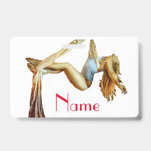 Badge Fitness de yoga aérien Thunder_Cove