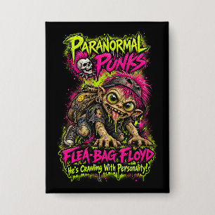 Badge Flea-Bag Floyd – Punks Paranormaux