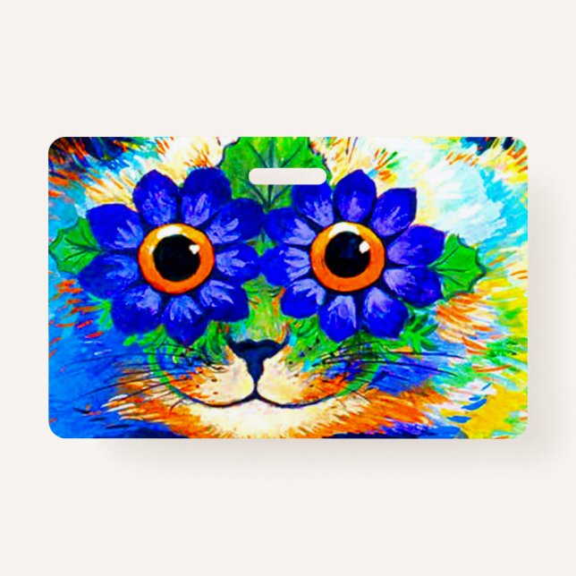 Badge Fleur de chat (Devant)