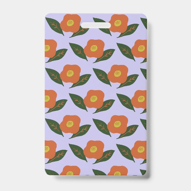 Badge Fleur d'hiver (Avant)