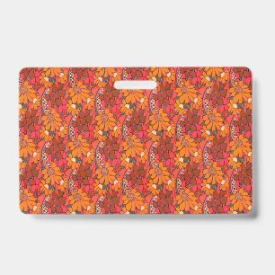 Badge Fleurs Super tombées