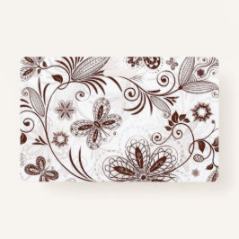 Badge Floral coloré Motif sans joint