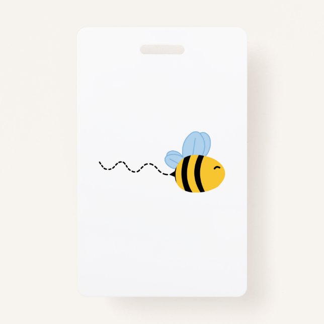 Badge Flying Bee (Devant)