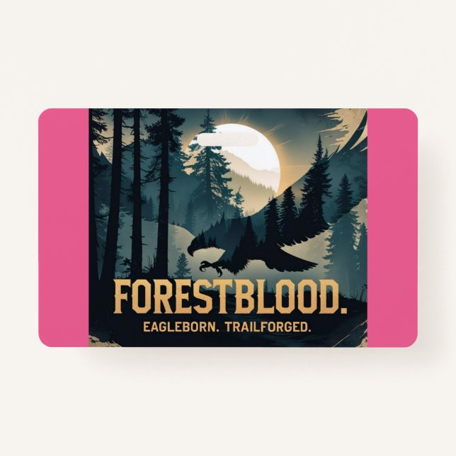 Badge Forestblood – Espíritu Salvaje Nacido del Bosque (Devant)