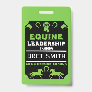 Badge Formation au leadership équin