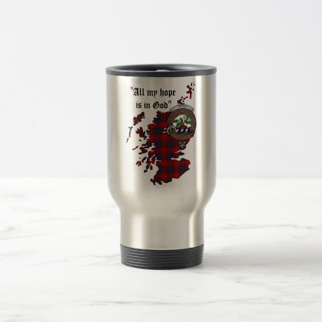 Badge Fraser Clan Travel Mug (Centre)