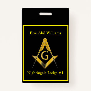 Badge Freemason