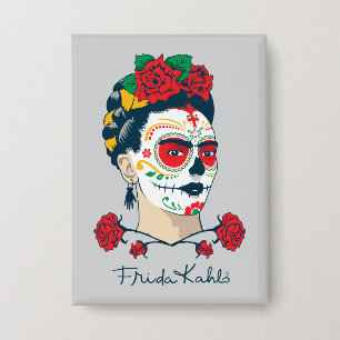 Badge Frida Kahlo Le Jour des Morts