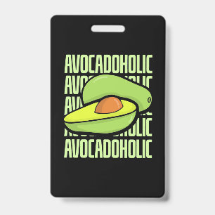Badge Fruit d'avocat Nourriture