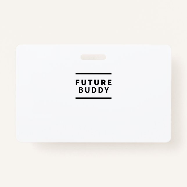 Badge Futur pote (Devant)
