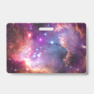 Badge Galaxie Angelique Tombee