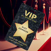 Gold Star Hollywood VIP Pass Party Favoriser