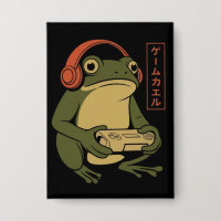 Grenouille japonaise de jeu drôle vintage jeu