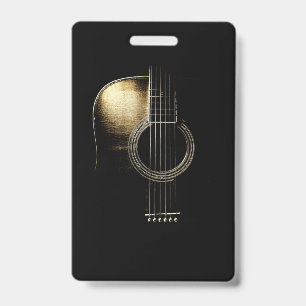 Badge Guitare acoustique Lite
