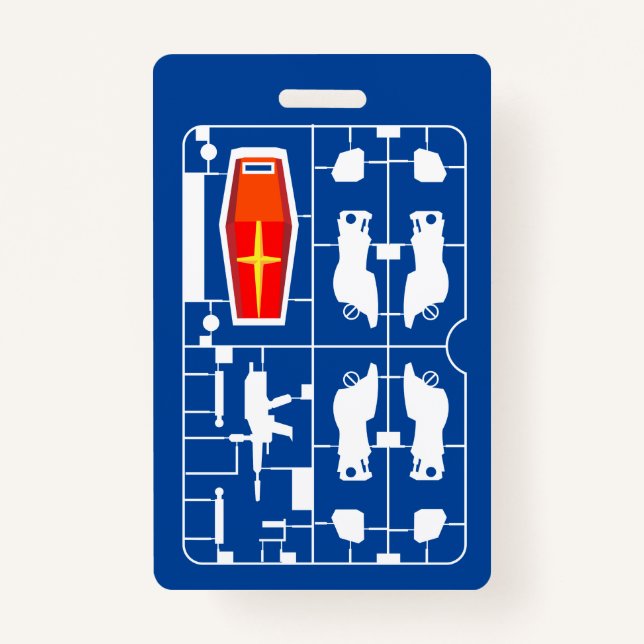 Badge gundam rx 78 amuro ray gunpla builder runner hobby (Devant)