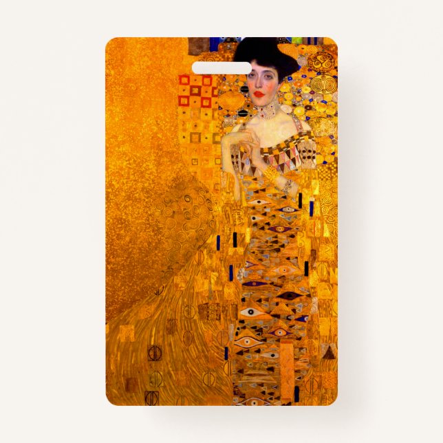 Badge Gustav Klimt Portrait d'Adele Bloch Bauer (Devant)