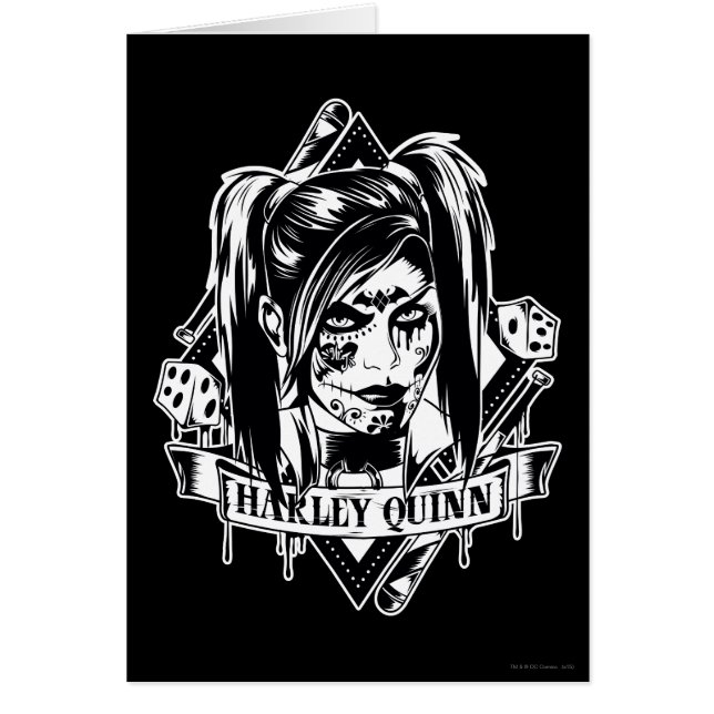 Badge Harley Quinn (Devant)