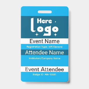Badge ID de conférence personnalisé