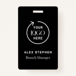 Badge ID de logo d'entreprise | Personnel des employés n