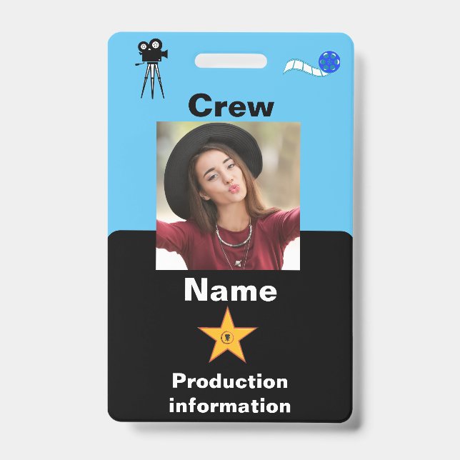 Badge ID de production 1 (Avant)