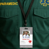 ID de sécurité photo du premier répondeur personna