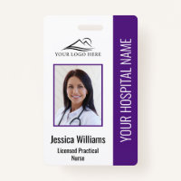 ID photo de l'infirmière pratique autorisée LPN ve