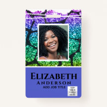 ID PHOTO - Employé VIP Pass Fille Posters de anima
