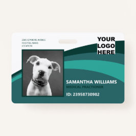 Badge ID Photo Logo Médicale Classic