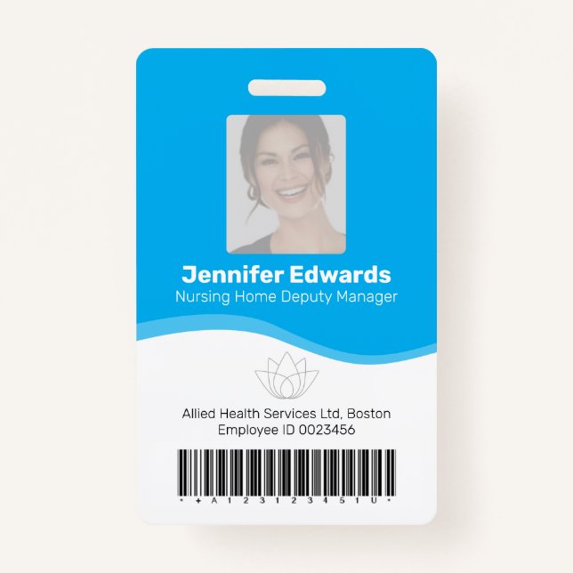 Badge Identifiant des travailleurs essentiels de la sant (Devant)