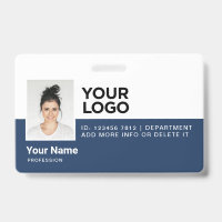 Identification de sécurité moderne personnalisée p
