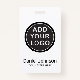 Badge Identification faite sur commande de titre de nom