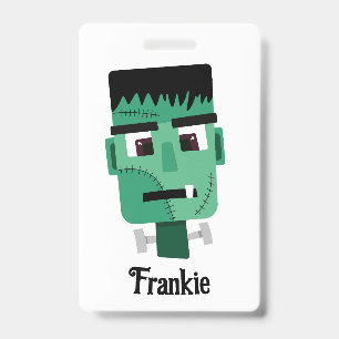 Badge Illustration du monstre de Frankenstein