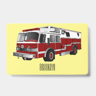 Badge Illustration du moteur à incendie